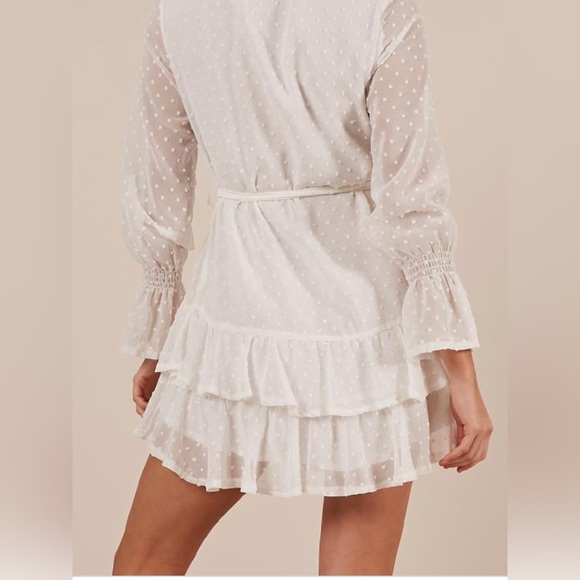 COULD YOU TELL DRESS IN WHITE - Picture 6 of 11